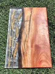 HANDCRAFTED RUSTIC TIMBER RESIN BOARDS